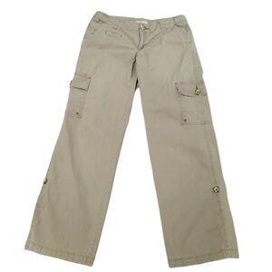 LAST CHANCE CAbi #885 Rip Stop Convertible Cargo Pants Size 10